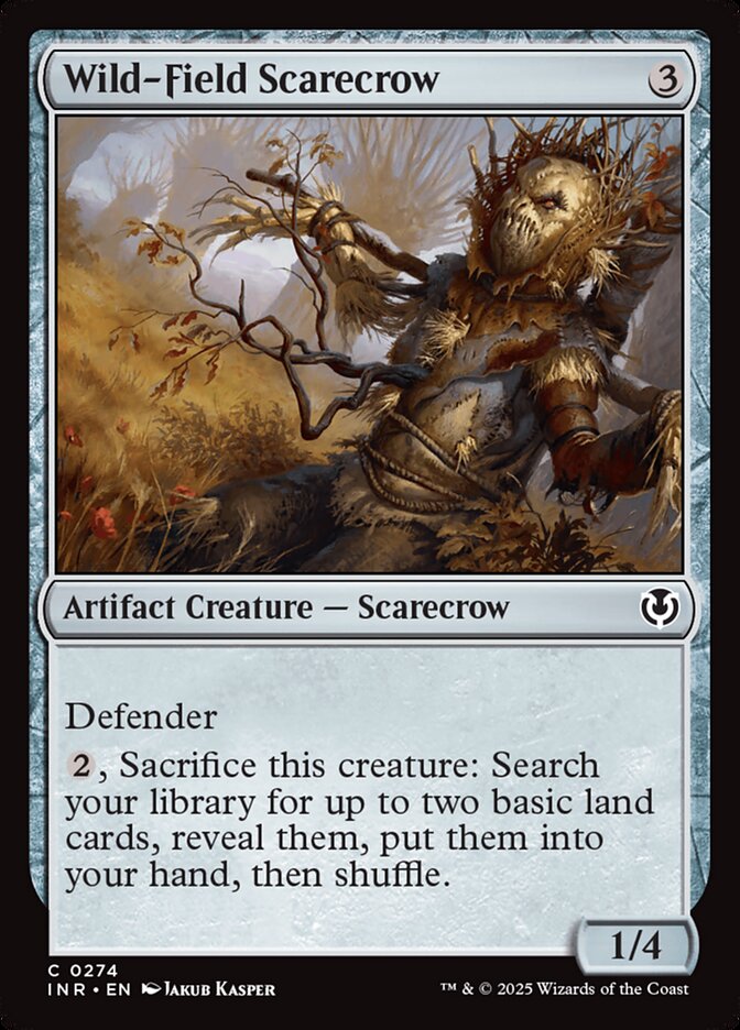 Wild-Field Scarecrow — Innistrad Remastered (INR) #274