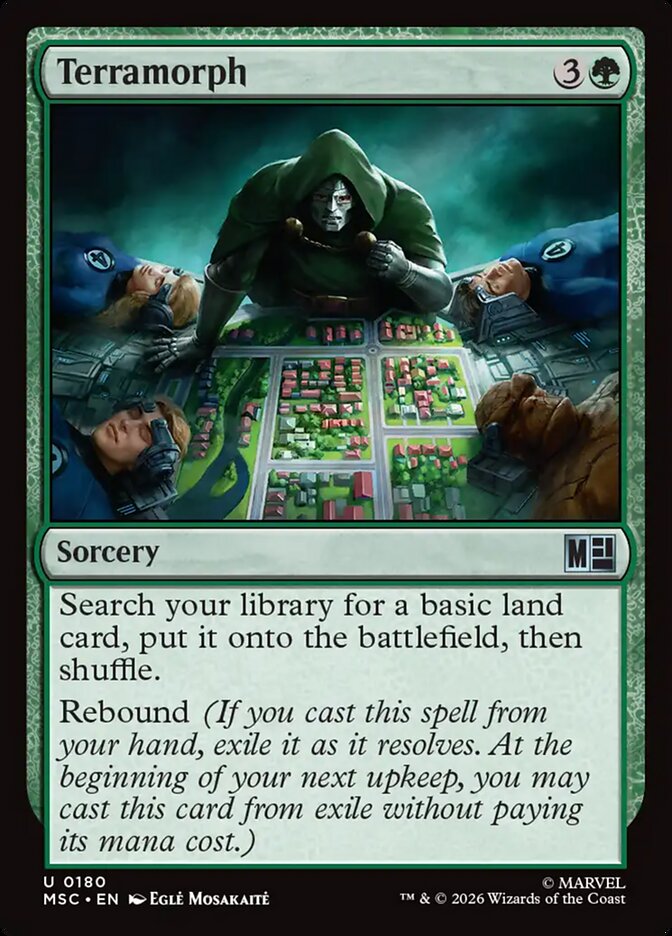 Terramorph — Marvel Super Heroes Commander (MSC) #180