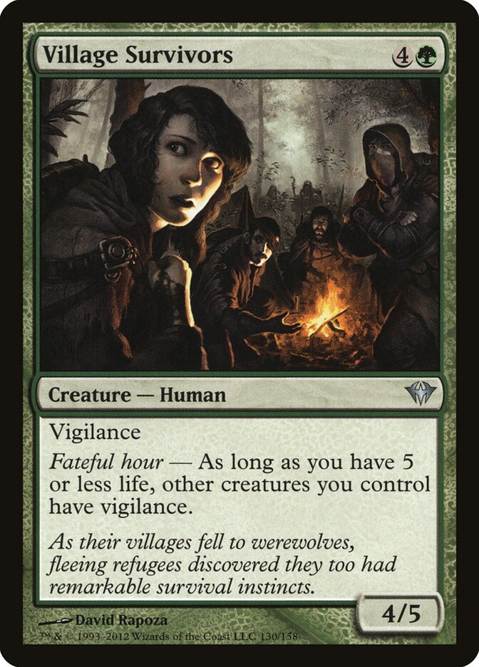Village Survivors — Dark Ascension (DKA) #130