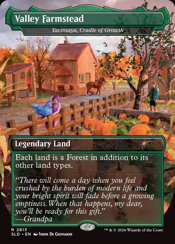 Yavimaya, Cradle of Growth — Secret Lair Drop (SLD) #2813