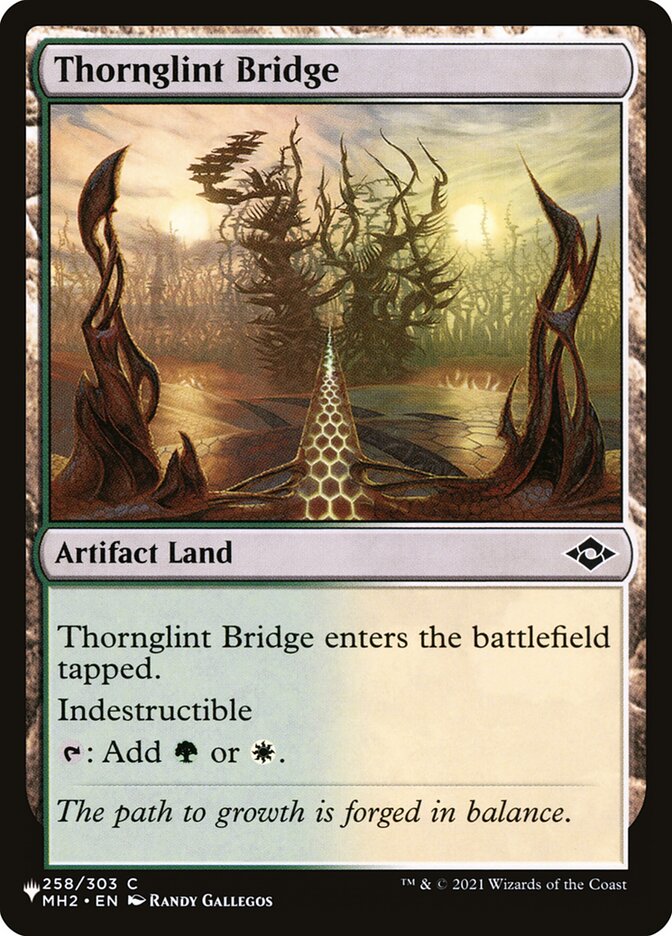 Thornglint Bridge — The List (PLST) #MH2-258