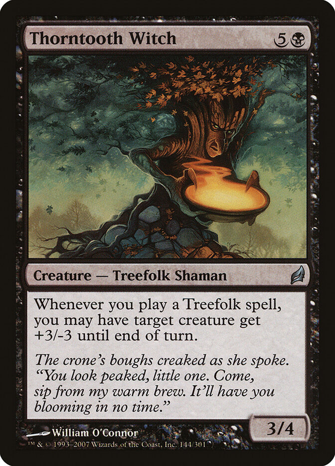 Thorntooth Witch — Lorwyn (LRW) #144