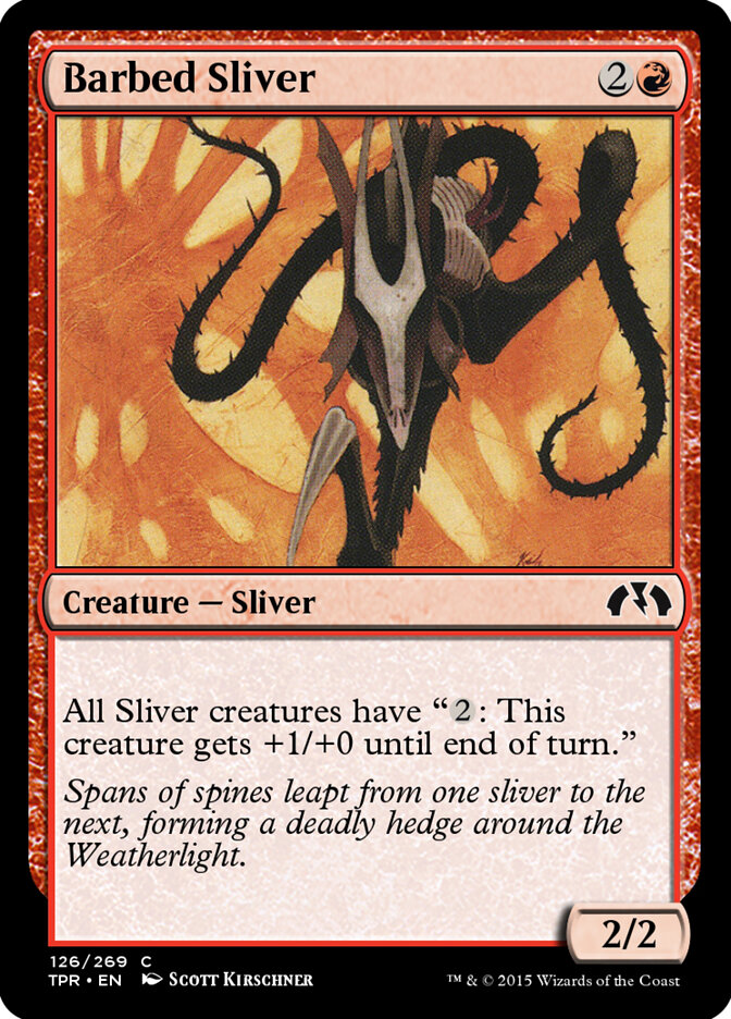 Barbed Sliver — Tempest Remastered (TPR) #126