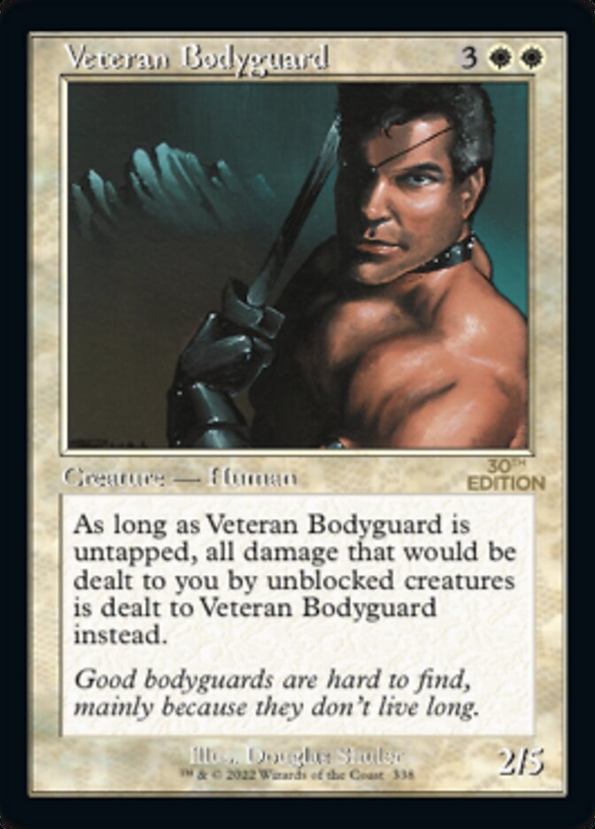 Veteran Bodyguard — 30th Anniversary Edition (30A) #338