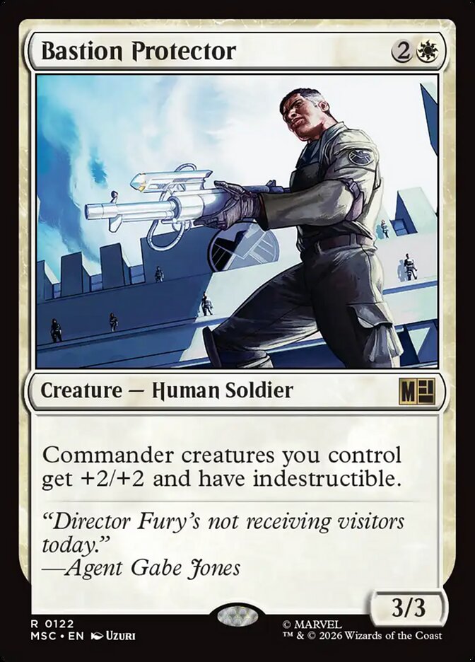 Bastion Protector — Marvel Super Heroes Commander (MSC) #122