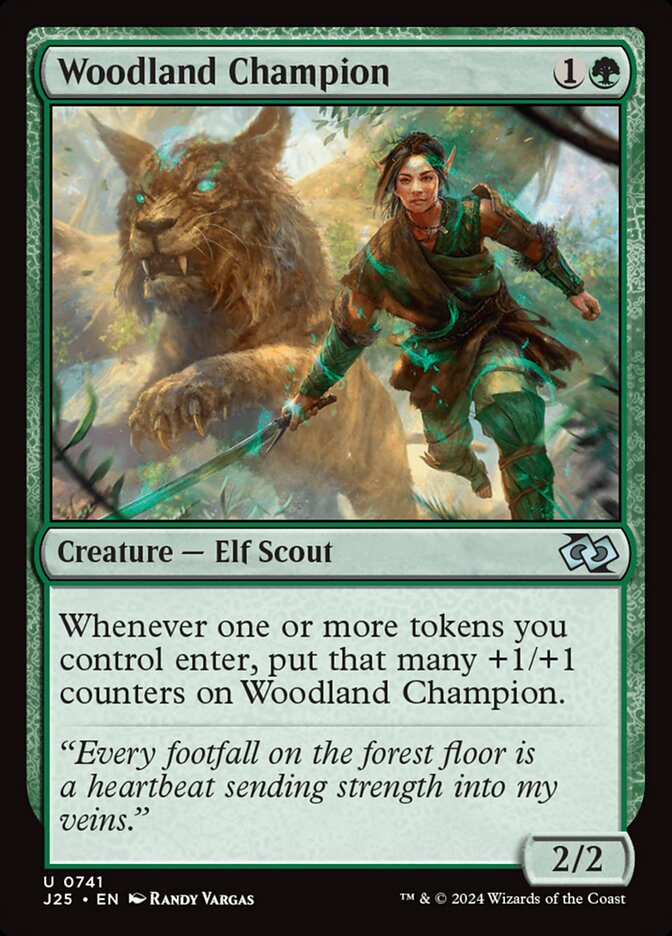 Woodland Champion — Foundations Jumpstart (J25) #741
