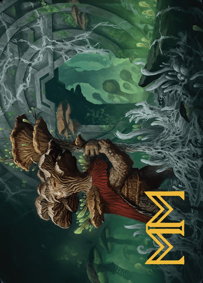 Tendril of the Mycotyrant // Tendril of the Mycotyrant — The Lost Caverns of Ixalan Art Series (ALCI) #31