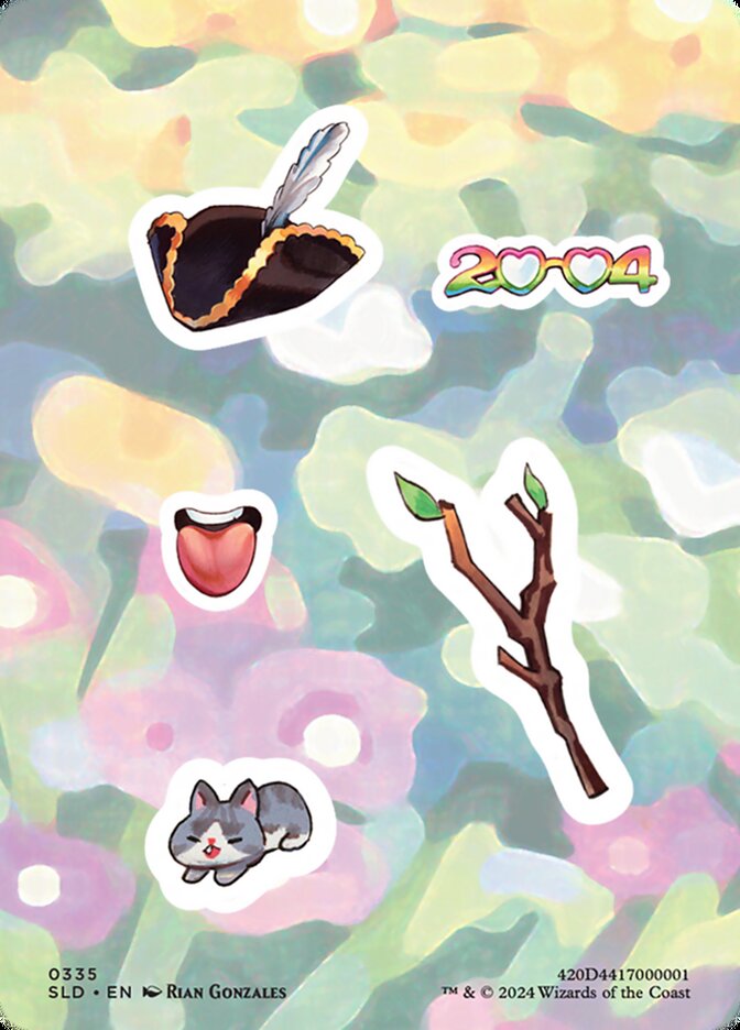 Sticker sheet — Secret Lair Drop (SLD) #335