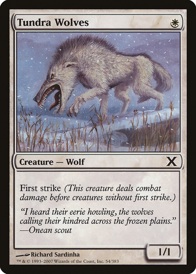 Tundra Wolves — Tenth Edition (10E) #54