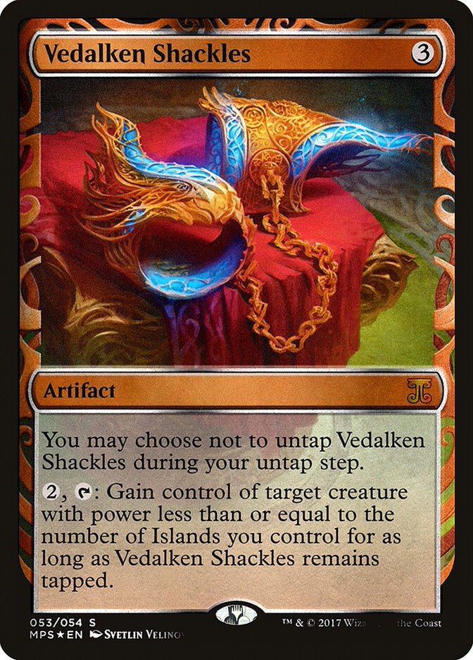 Vedalken Shackles — Kaladesh Inventions (MPS) #53