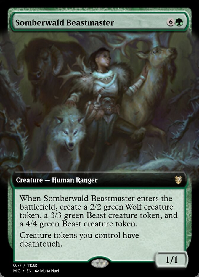 Somberwald Beastmaster — Magic Online Promos (PRM) #94034