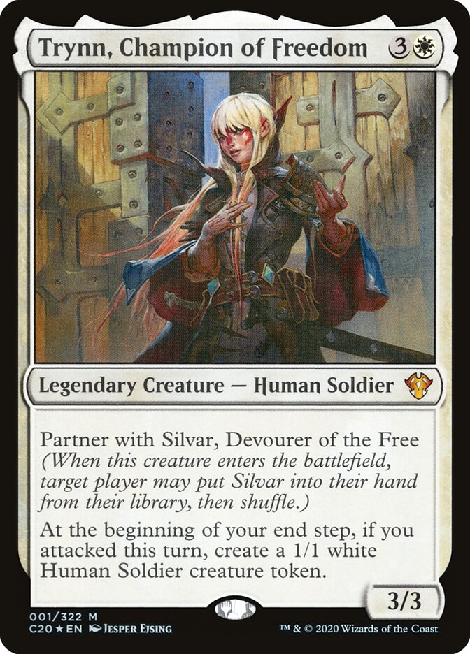 Trynn, Champion of Freedom — Commander 2020 (C20) #1