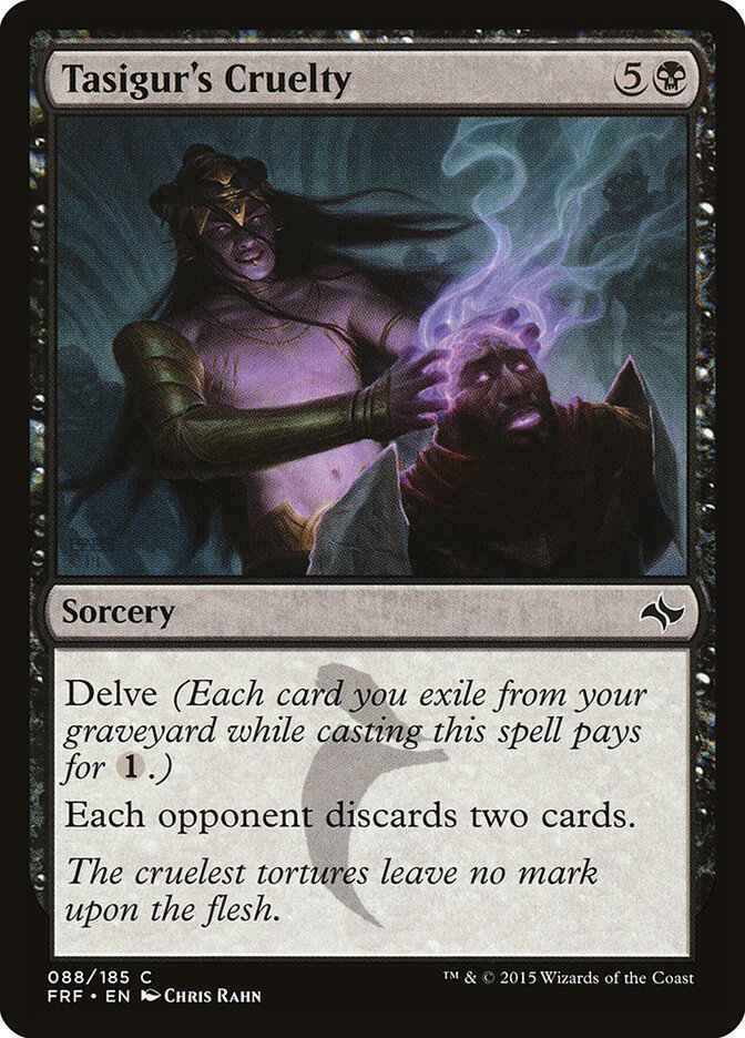 Tasigur's Cruelty — Fate Reforged (FRF) #88