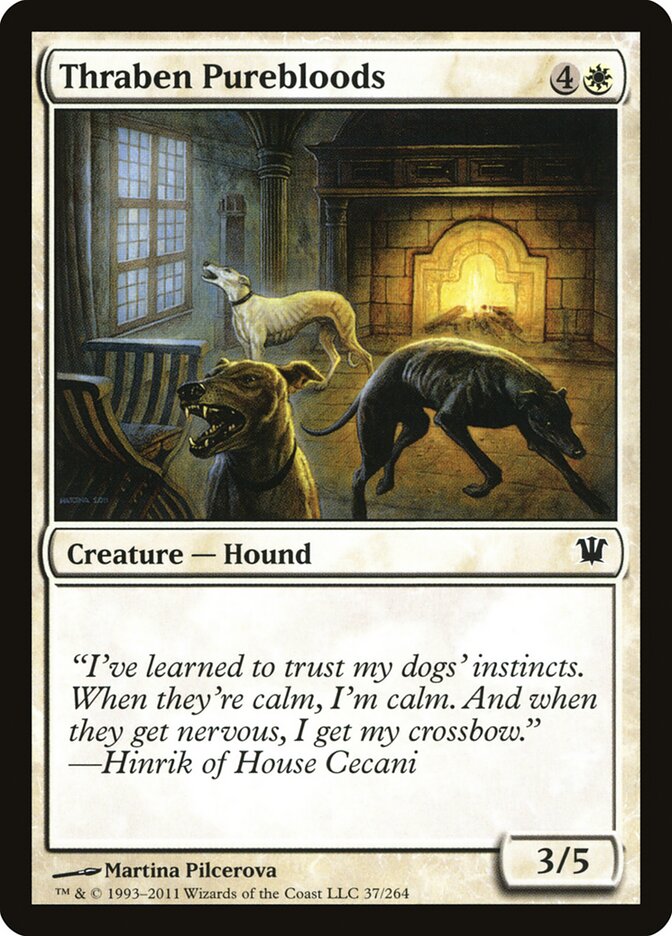 Thraben Purebloods — Innistrad (ISD) #37