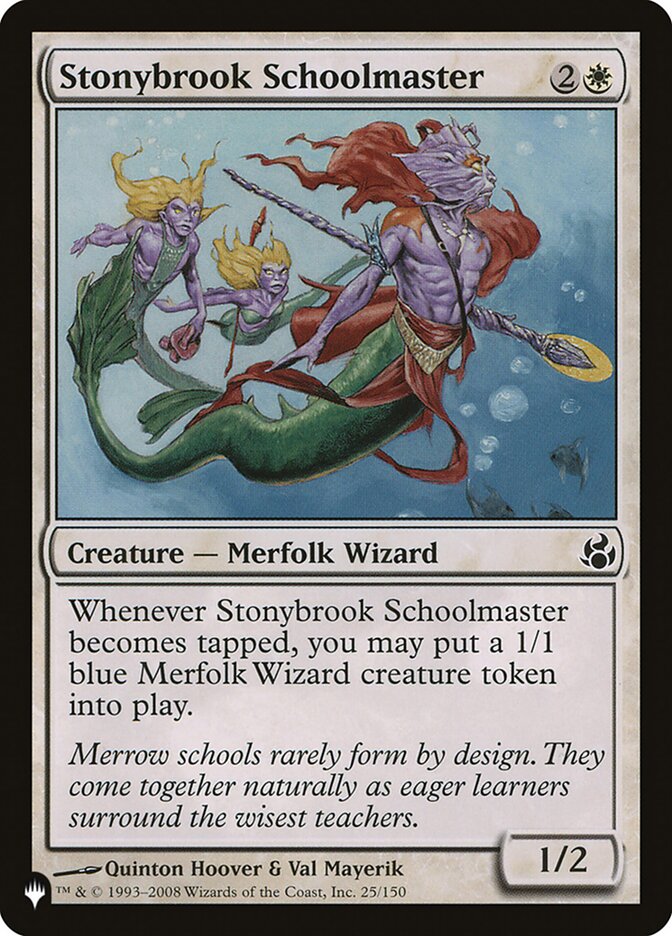 Stonybrook Schoolmaster — The List (PLST) #MOR-25