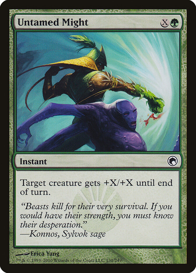 Untamed Might — Scars of Mirrodin (SOM) #131