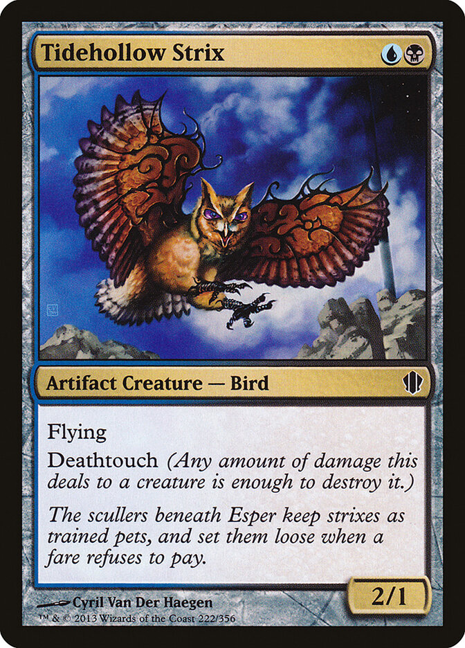 Tidehollow Strix — Commander 2013 (C13) #222