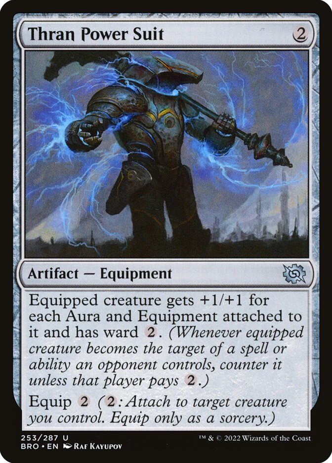 Thran Power Suit — The Brothers' War (BRO) #253