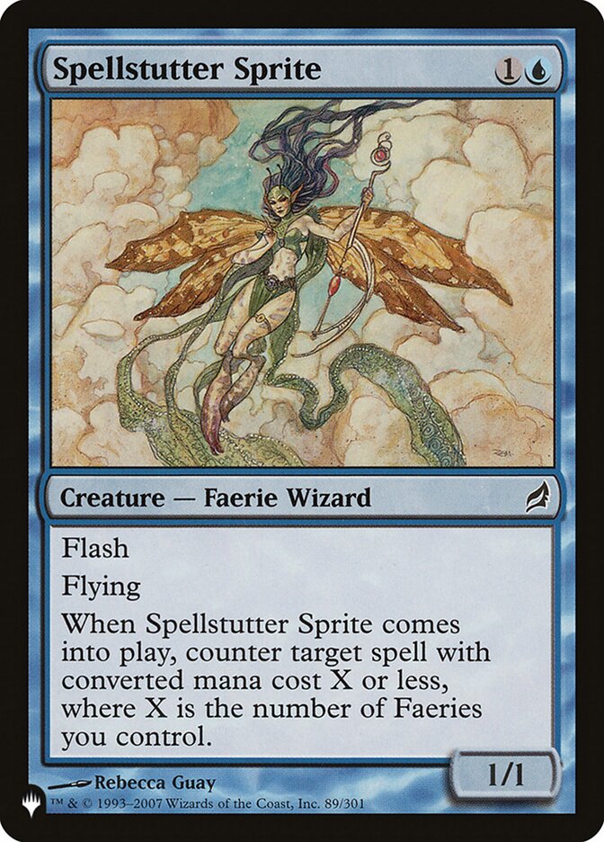 Spellstutter Sprite — The List (PLST) #LRW-89