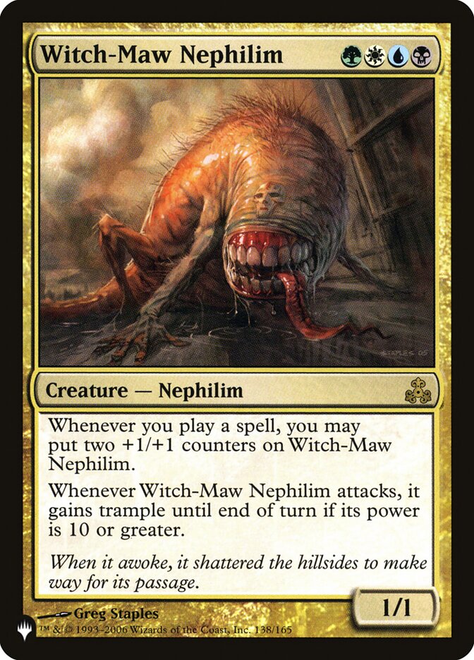 Witch-Maw Nephilim — The List (PLST) #GPT-138