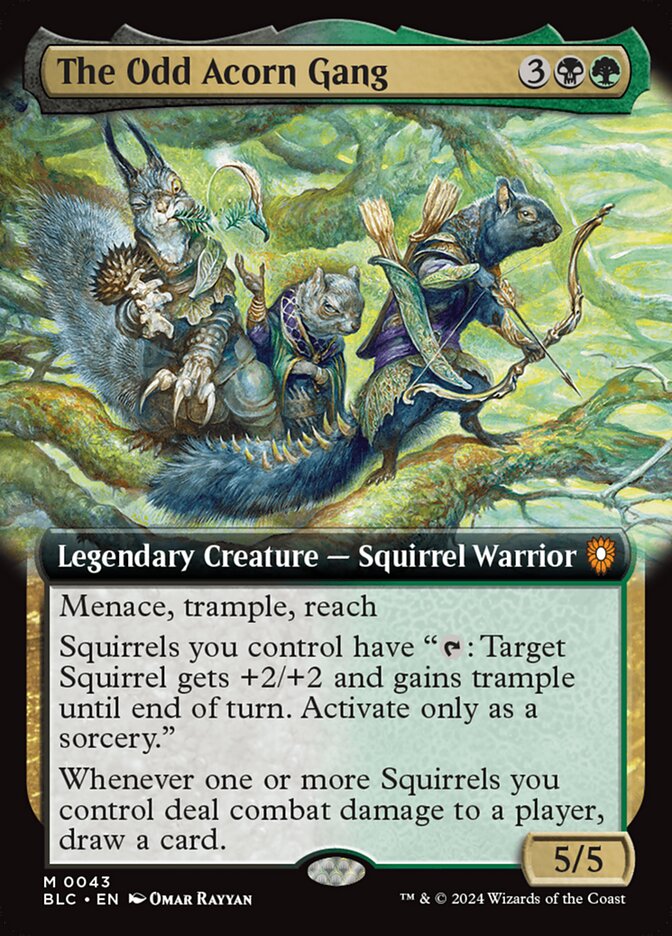 The Odd Acorn Gang — Bloomburrow Commander (BLC) #43