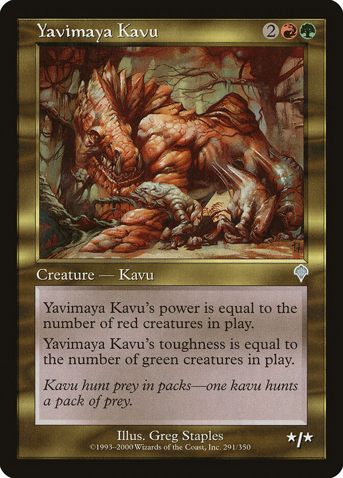 Yavimaya Kavu — Invasion (INV) #291