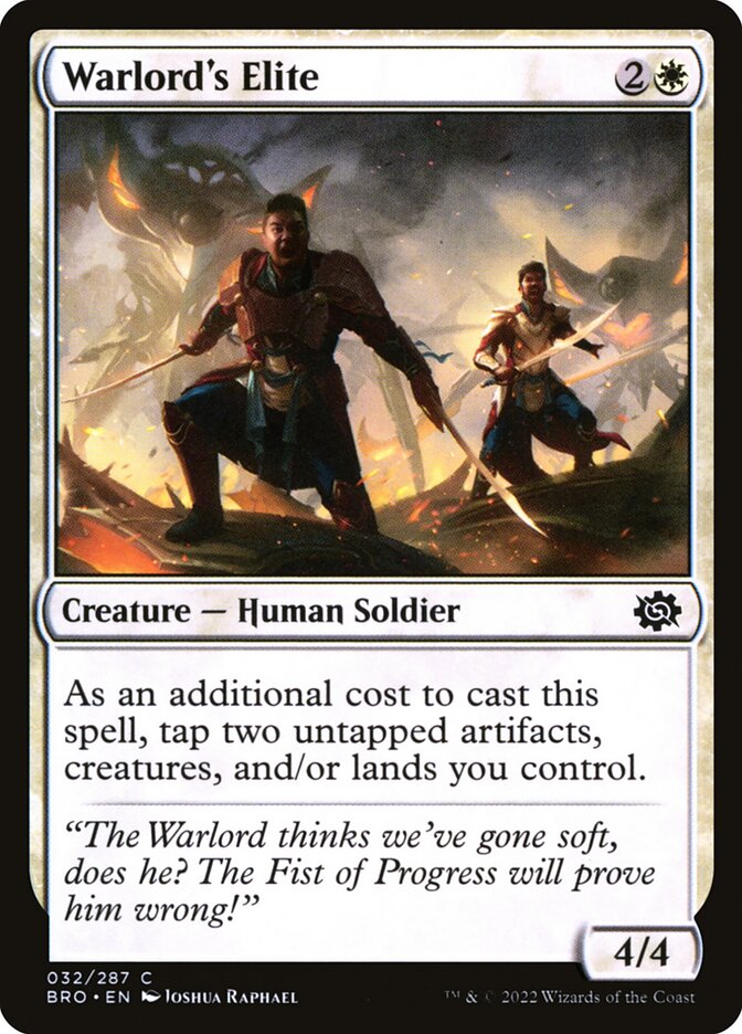 Warlord's Elite — The Brothers' War (BRO) #32