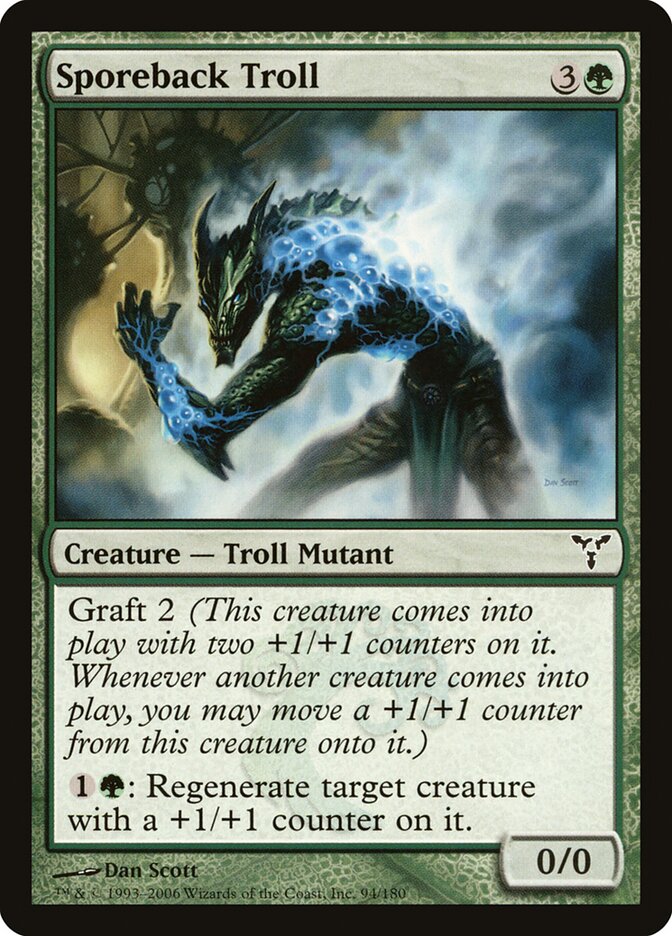 Sporeback Troll — Dissension (DIS) #94