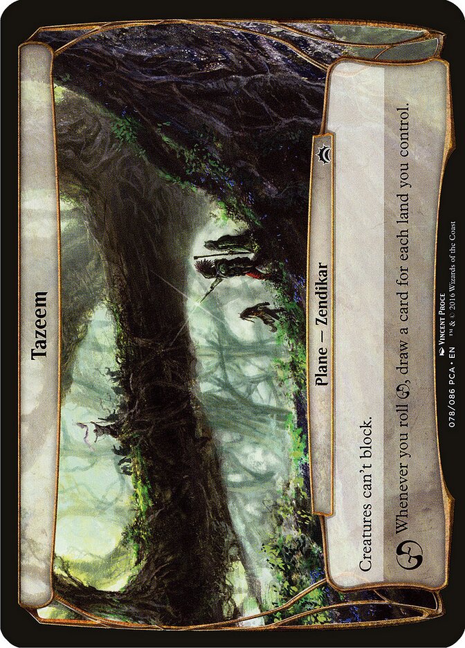 Tazeem — Planechase Anthology Planes (OPCA) #78