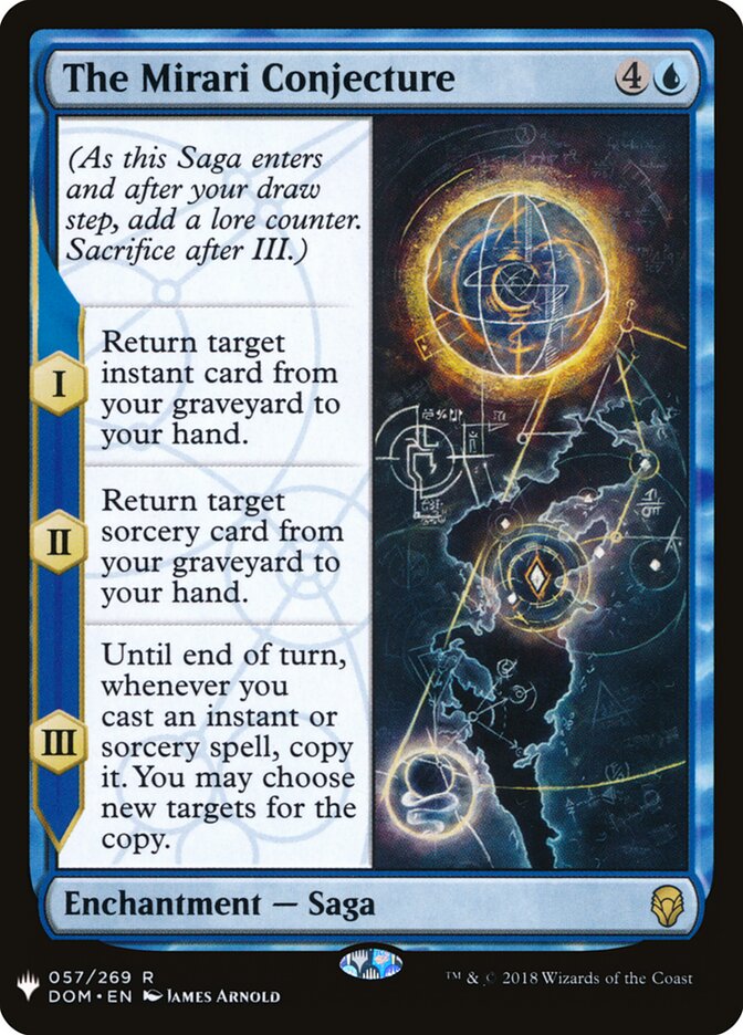 The Mirari Conjecture — The List (PLST) #DOM-57