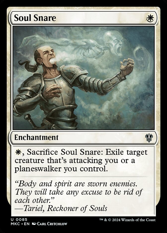 Soul Snare — Murders at Karlov Manor Commander (MKC) #85