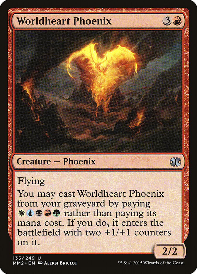 Worldheart Phoenix — Modern Masters 2015 (MM2) #135