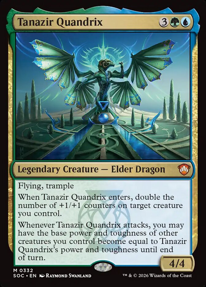 Tanazir Quandrix — Secrets of Strixhaven Commander (SOC) #332