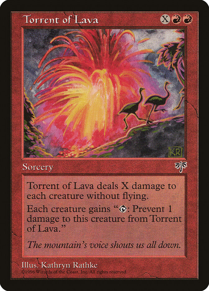 Torrent of Lava — Mirage (MIR) #199