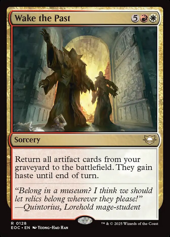 Wake the Past — Edge of Eternities Commander (EOC) #128