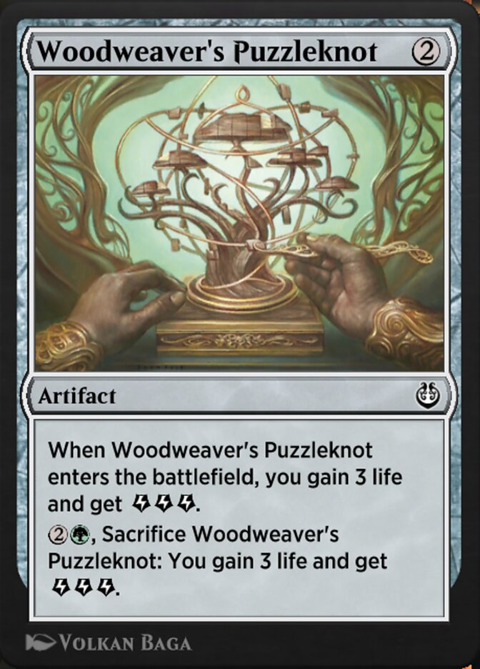 Woodweaver's Puzzleknot — Kaladesh Remastered (KLR) #277
