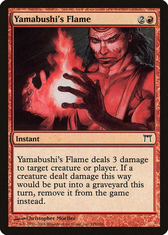 Yamabushi's Flame — Champions of Kamigawa (CHK) #198