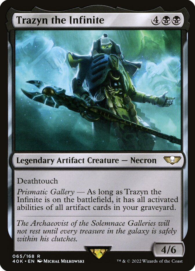 Trazyn the Infinite — Warhammer 40,000 Commander (40K) #65