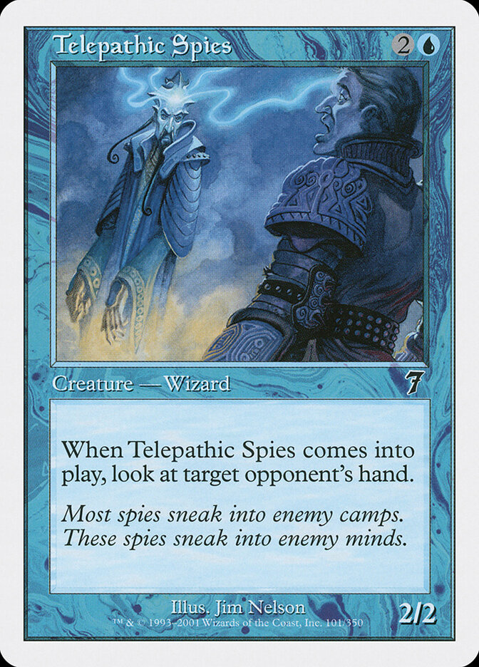 Telepathic Spies — Seventh Edition (7ED) #101