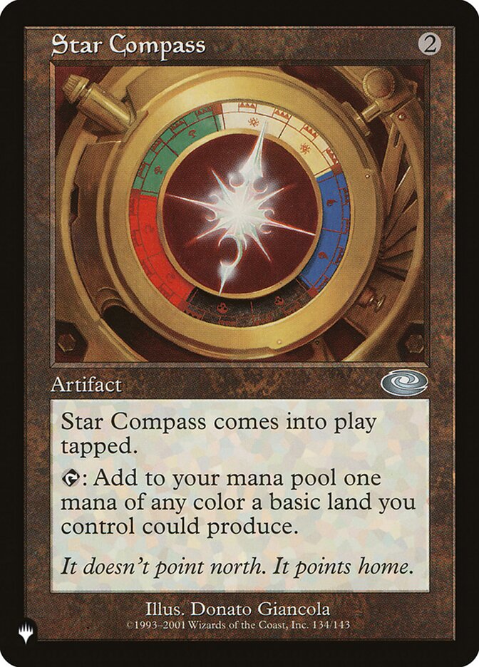 Star Compass — The List (PLST) #PLS-134