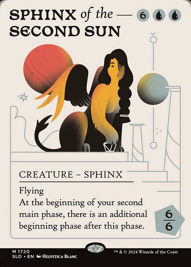 Sphinx of the Second Sun — Secret Lair Drop (SLD) #1720