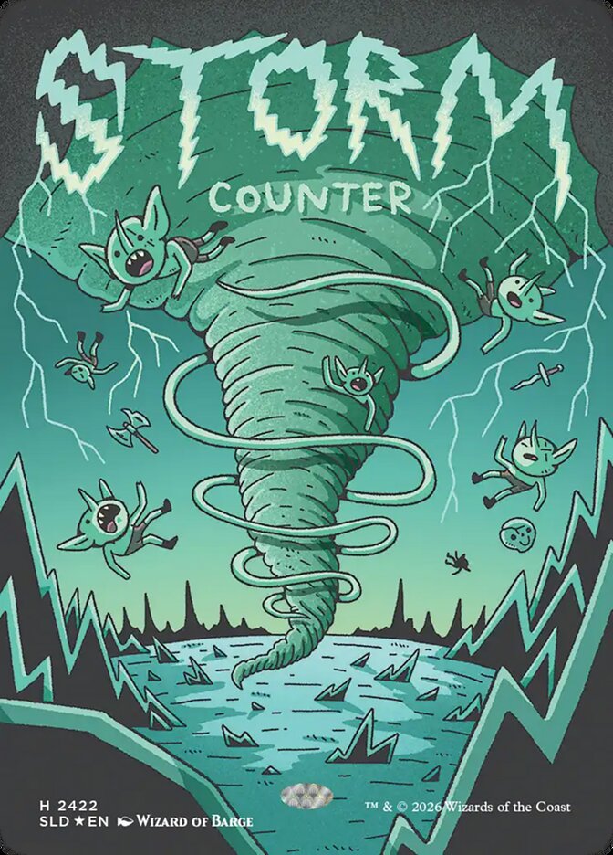 Storm Counter — Secret Lair Drop (SLD) #2422