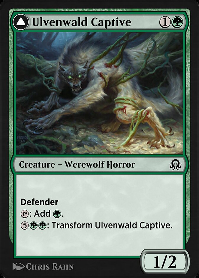 Ulvenwald Captive // Ulvenwald Abomination — Shadows over Innistrad Remastered (SIR) #221
