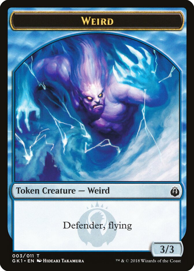 Weird // Goblin — GRN Guild Kit Tokens (TGK1) #3