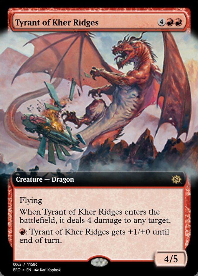 Tyrant of Kher Ridges — Magic Online Promos (PRM) #105734