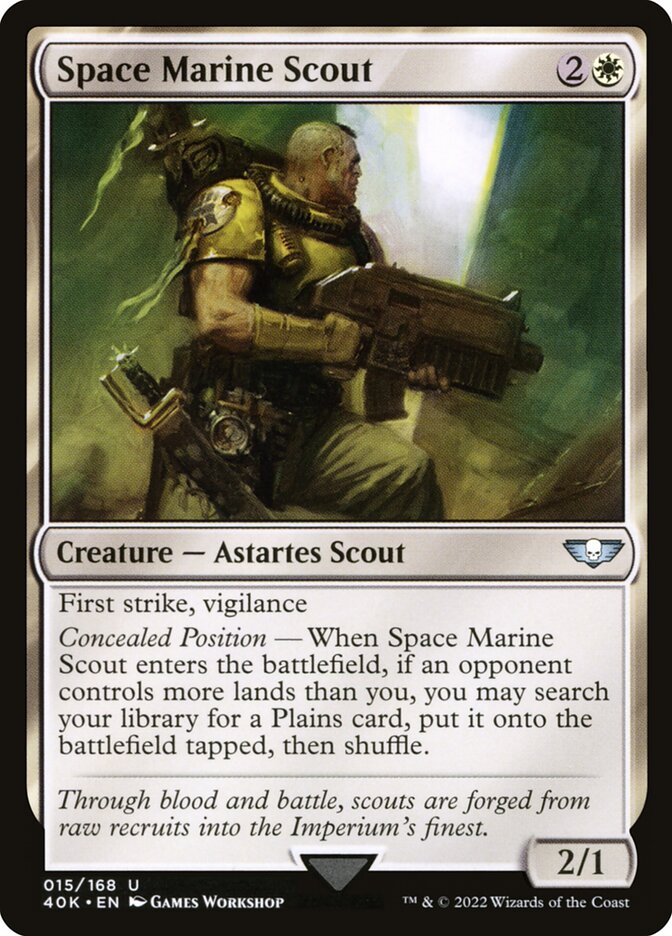 Space Marine Scout — Warhammer 40,000 Commander (40K) #15