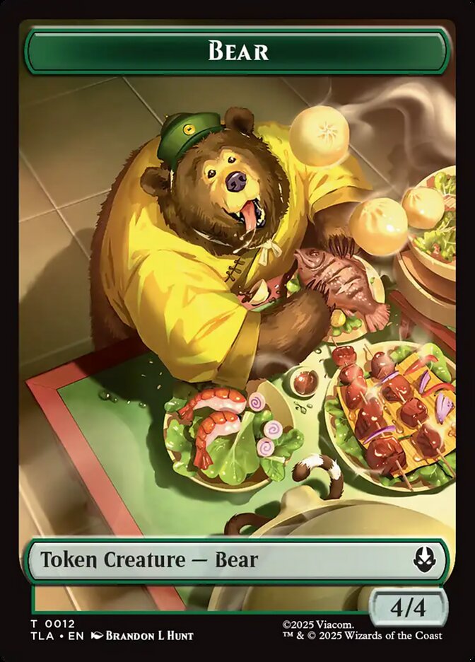 Bear — Avatar: The Last Airbender Tokens (TTLA) #12