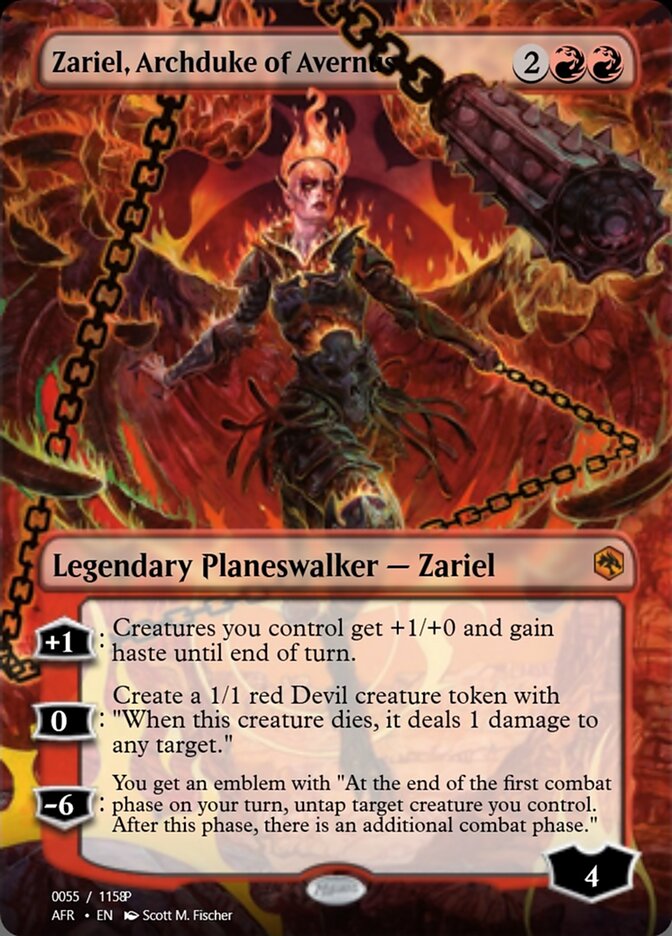 Zariel, Archduke of Avernus — Magic Online Promos (PRM) #92726