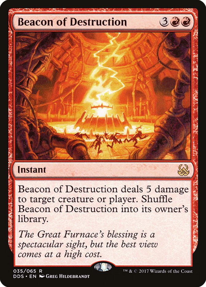 Beacon of Destruction — Duel Decks: Mind vs. Might (DDS) #35
