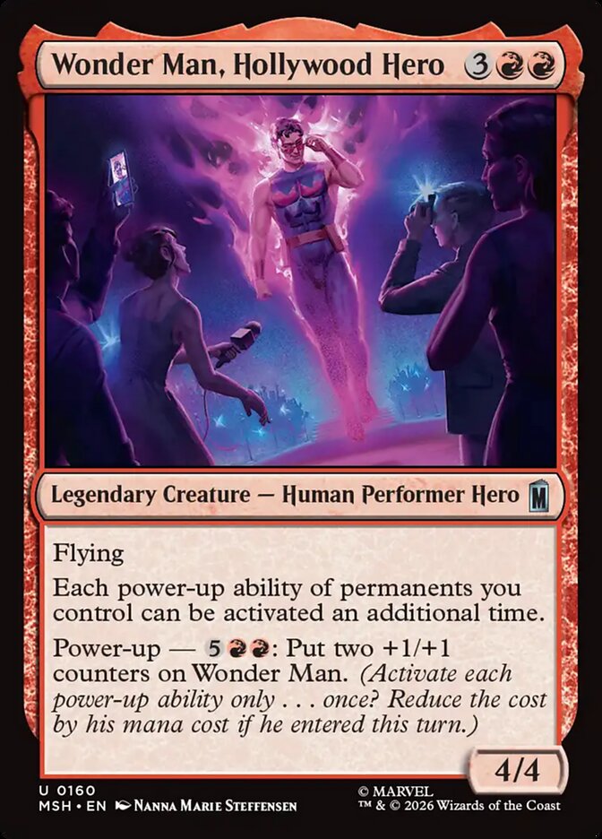 Wonder Man, Hollywood Hero — Marvel Super Heroes (MSH) #160